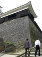 松江城大手門跡の石垣